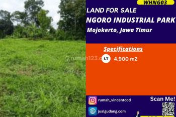 Jarang Ada Lahan Lokasi di Kawasan Pergudangan Ngoro Pro Edge