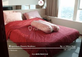 Dijual Apartement Thamrin Residence 2 BR Furnished Bagus