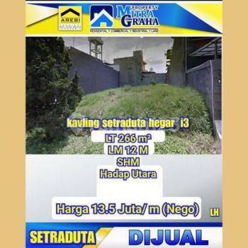 Tanah di setraduta hegar