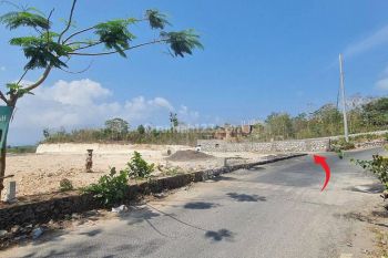 Dijual Tanah 628 m2 di Melasti , Ungasan Bali