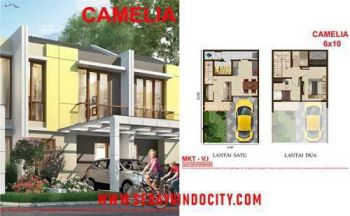Dijual Rumah Cluster North Magenta Uk 6x10 Type Camelia