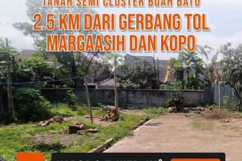 Dijual Tanah Murah Ciganitri 10 Menit Dari Universitas Telkom Buah Batu SHM