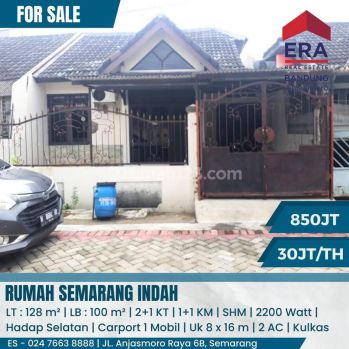 Disewakan Rumah di Jl. Semarang Indah, Semarang Barat