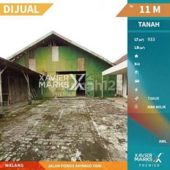 Gudang Hitung Tanah Di Jalan Poros Akhmad Yani - Malang