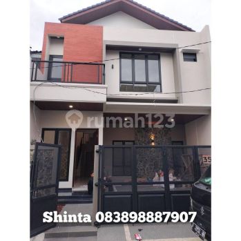 Rumah Baru 2 Lantai SHM Kamar 4 di Kayu Putih Rawamangun Jakarta