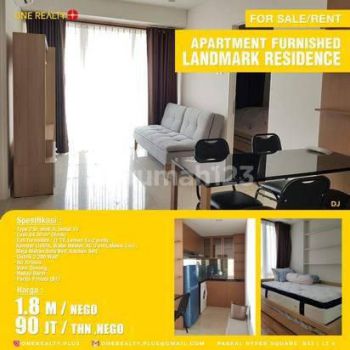 Dijual/Disewakan Landmark Apartemen 2BR