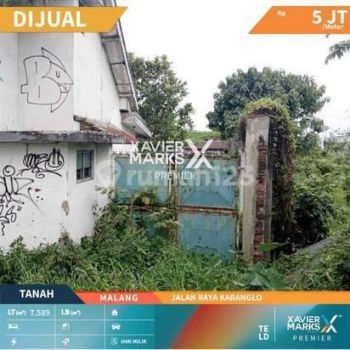 LAHAN STRATEGIS DI POROS JALAN RAYA KARANGLO, MALANG