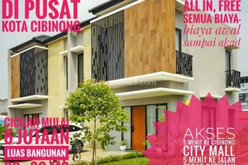 Rumah Mewah Strategis 2 Lantai Di Pusat Kota Cibinong