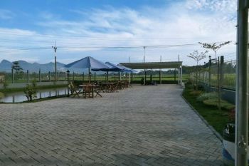 RUMAH VILLA MEWAH + KOLAM IKAN