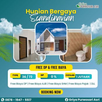 Hunian Bergaya Scandinavia