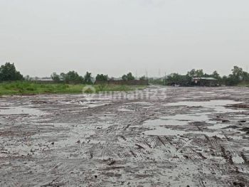 Tanah 160000 m² disewakan 15000/m2 SHM di inspeksi kanal timur cakung jakata