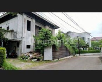 Bangunan setengah jadi diatas tanah LT 966m2,kemang utara,CASH ONLY,P-144