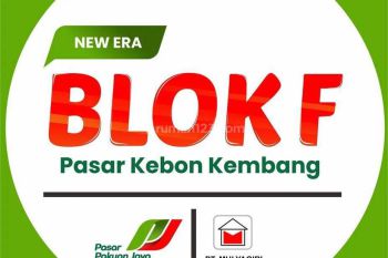 Jual Kios di Blok F Pasar Kebon Kembang Bogor