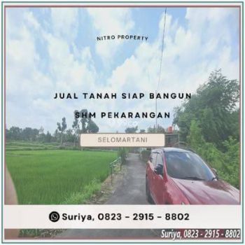 Jual Tanah Selomartani 5 Menit Jl. Pakem Kalasan