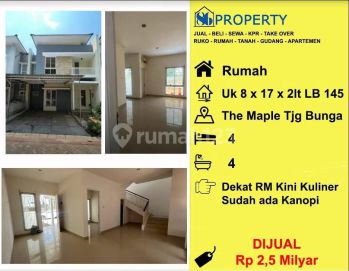 Rumah The Maple Tanjung Bunga Siap Huni Dkt Jasmine , Rosewood