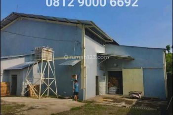 Gudang dijual di jalan raya pemda Tigaraksa Tangerang dekat Tol
