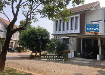 Rumah Sewa Hook Tanah Luas di Discovery Conserva Bintaro