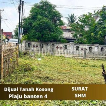 Tanah Dijual Strategis Lokasi Plaju Banten 4
