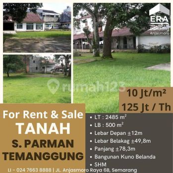 Sewa Tanah Dan Bangunan S Parman Temanggung