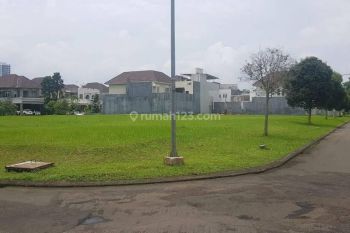 Kavling Hoek Hadap Utara Timur @ Alam Sutera