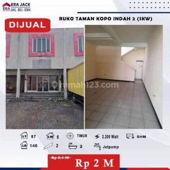 Dijual Ruko di Tki 2 siap huni, kondisi bagus