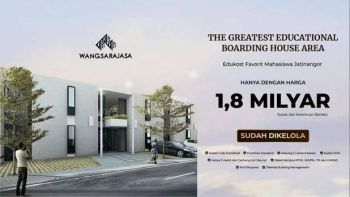 INVESTASI unit rumah kost kawasan kampus