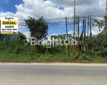 Tanah pinggir jalan besar. Jalan Padat Karya. Sangat strategis sangat cocok apa