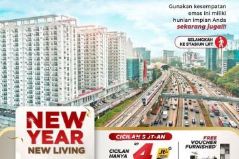 Apartemen 2 Kamar Tidur Signature Park Grande Promo