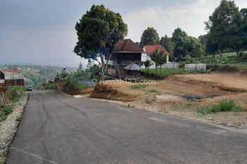 Dijual tanah view pegunungan dan kota Cisarua bandung barat