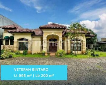 Rumah Luas dan Siap Huni di Veteran Bintaro
