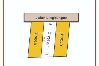 Pekarangan Siap Ajb di Jalan Kaliurang Dekat Ugm, Uii Jogja