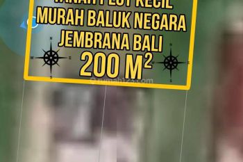 Tanah Plot Kecil Murah Baluk Negara Jembrana Bali