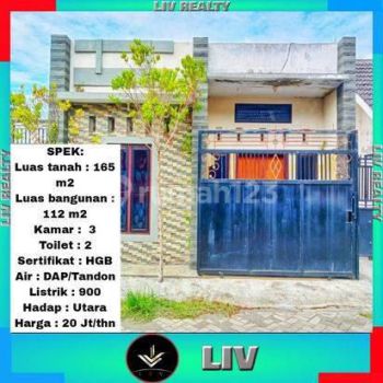 Dikontrakan rumah siap huni area Kampus.