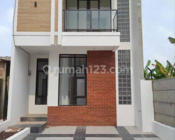 Rumah 2 Lantai Baru SHM di Cihanjuang, Bandung