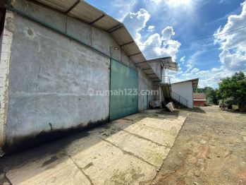 Dijual cepat gudang dan mess di Gunung Sindur, dekat Bizhub Serpong, Bogor