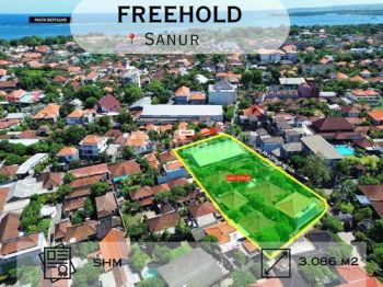 Dijual Tanah, Hanya 15 Menit Dari Pantai Mertasari, Sanur Bali