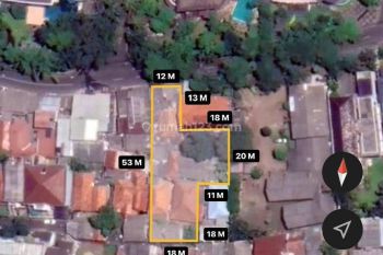 Rumah hitung tanah di Permata Hijau Senayan