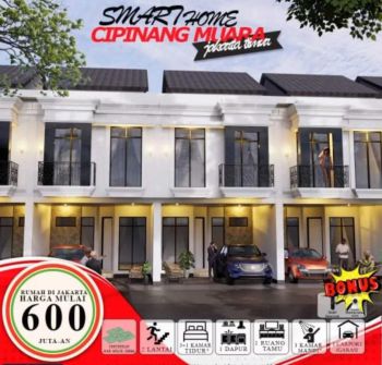 Rumah dijual di jalan cipinang muara 2 deket jalan pahlawan revolusi