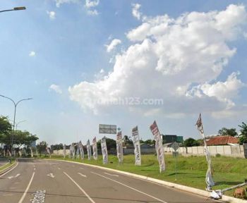 DISEWAKAN KAVLING KOMERSIAL HOEK SELANGKAH KE QBIG BSD