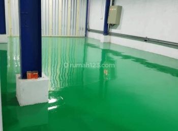 Gudang Di Pantai Indah Dadap 18x32m2, Shm, Container 40 Masuk