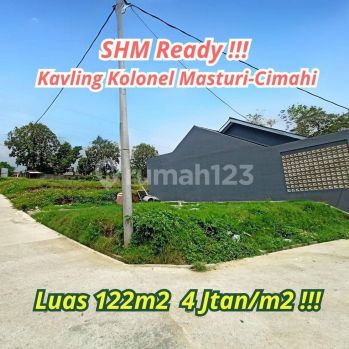 Tanah di Jln Kolonel Masturi, Cimahi SHM 122 m²