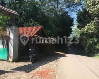 Tanah di Jl. Pabuaran Sukamakmur Bogor Timur pinggir jalan