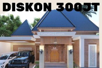 RUMAH DIJUAL DI BOROBUDUR MAGELANG DISKON 300JT