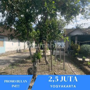 Dijual Tanah Jogja Pekarangan 8 Menit Kampus Uii, Siap Ajb Notaris