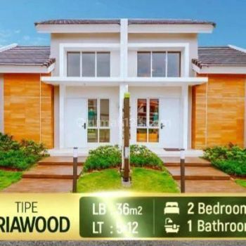 Rumah 1 Lantai Desain Modern Dekat Toll BSD Tanpa DP