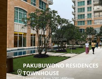 Pakubuwono Townhouse 4 BR Ensuite Low Floor Furnished