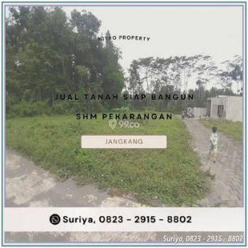 Jual Tanah Jogja Ngemplak Dekat Pasar Jangkang dan Jambon