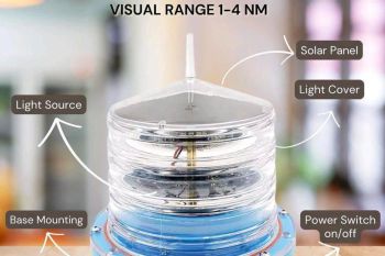 Rambu suar / Lampu navigasi / Lampu Buoy / Lampu Tongkang Range 1 - 4 NM GS-LS/E