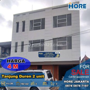 Ruko Baru 3 Lantai di Tanjung Duren