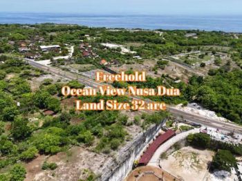 Tanah Komersil Ocean View di Ring Road Nusa Dua Badung Bali
